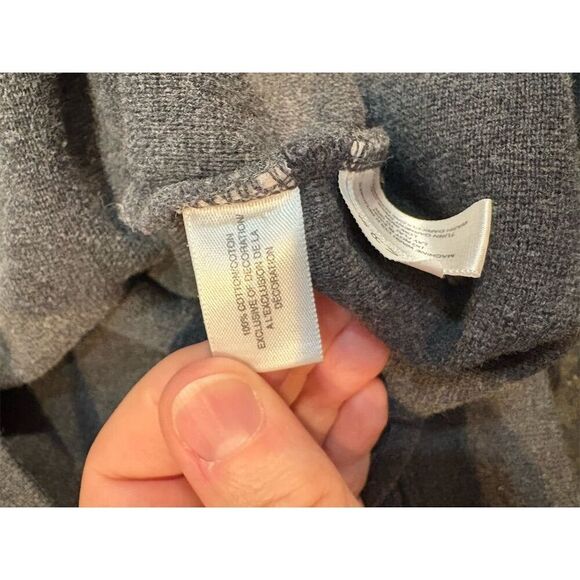 Cutter & Buck Men's L Gray Half Zip Pullover Sweater Casual - Picture 7 of 8